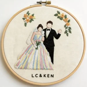 Home Personalized Wedding Embroidery Gifts
